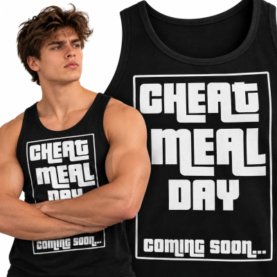 TANK TOP NA SIŁOWNIĘ  CHEAT MEAL DAY